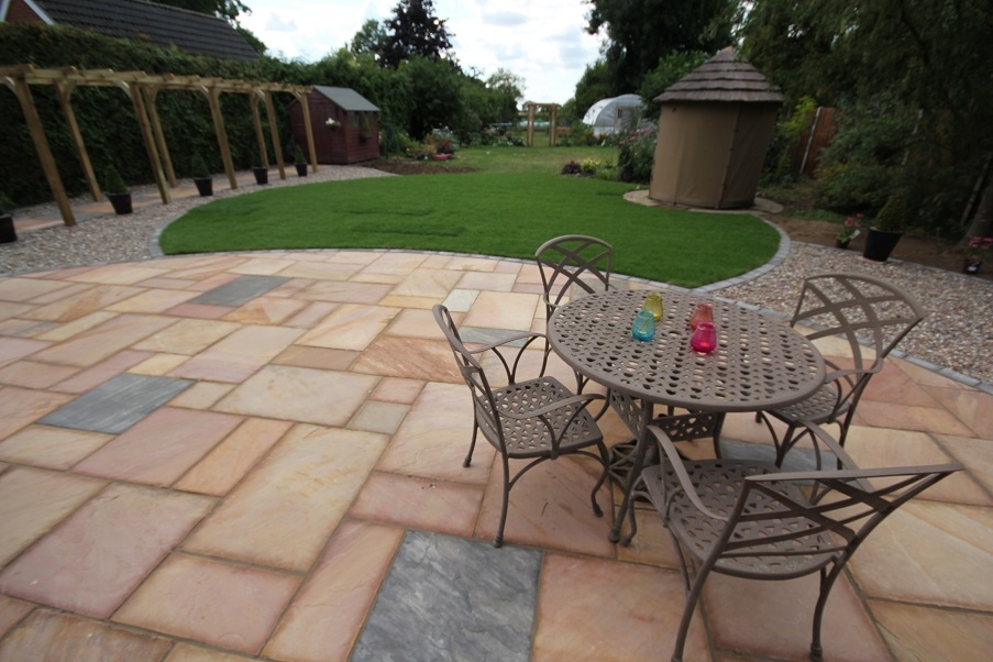 A patio we installed in 2016.