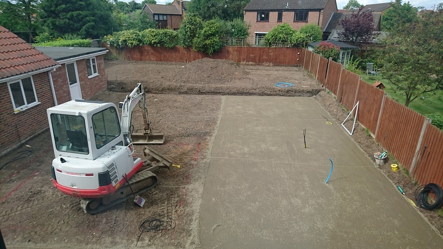 Case study of a garden transformation - laying the foundations