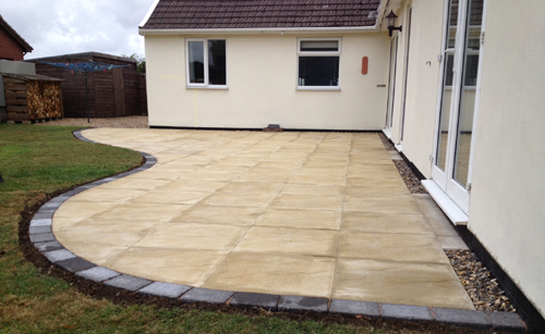 Garden patio designs