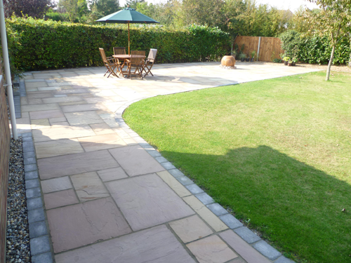 Garden paving designs