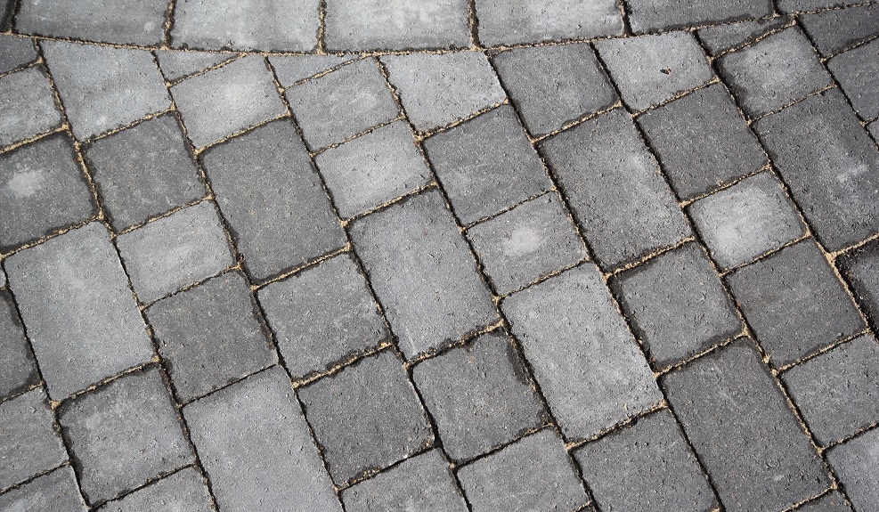 Charcoal block paving bricks