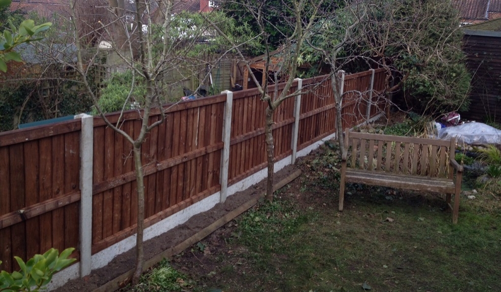 Closeboard Fencing in Easton