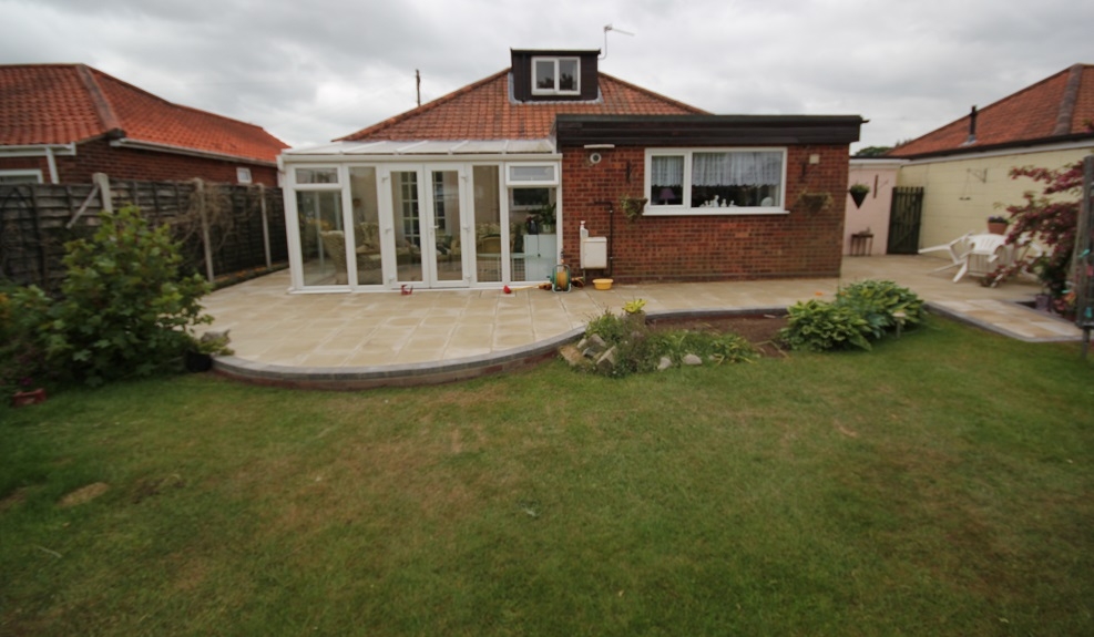 Driveway and disabled access garden