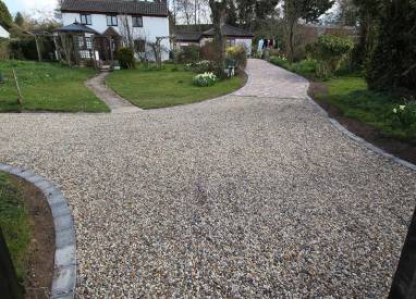 Shingle Stone Driveway Long Stratton